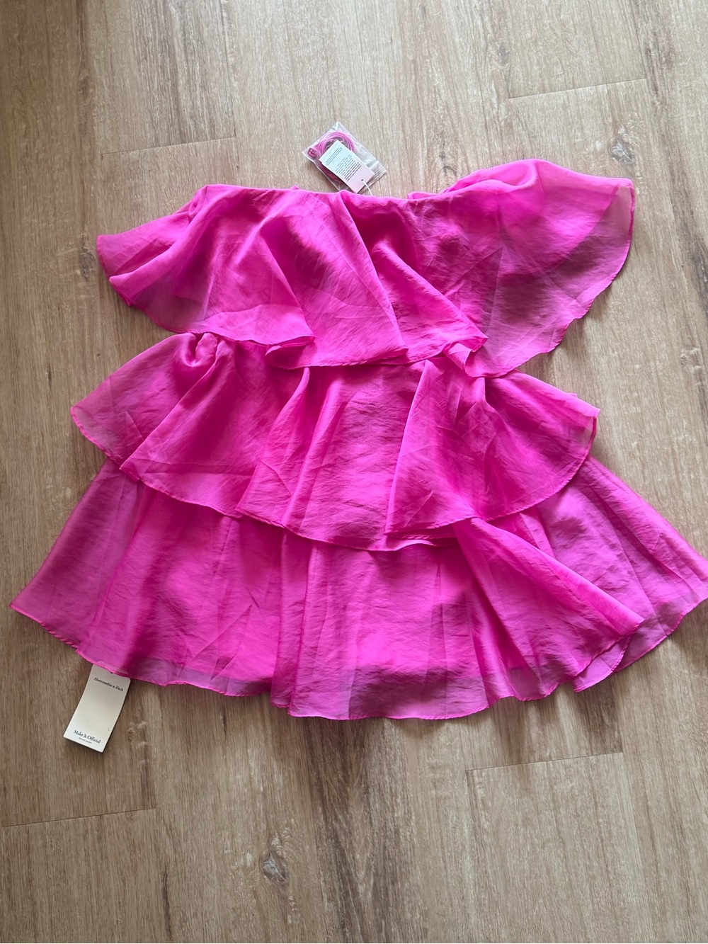 Abercrombie & Fitch Bright Pink Dress NWT